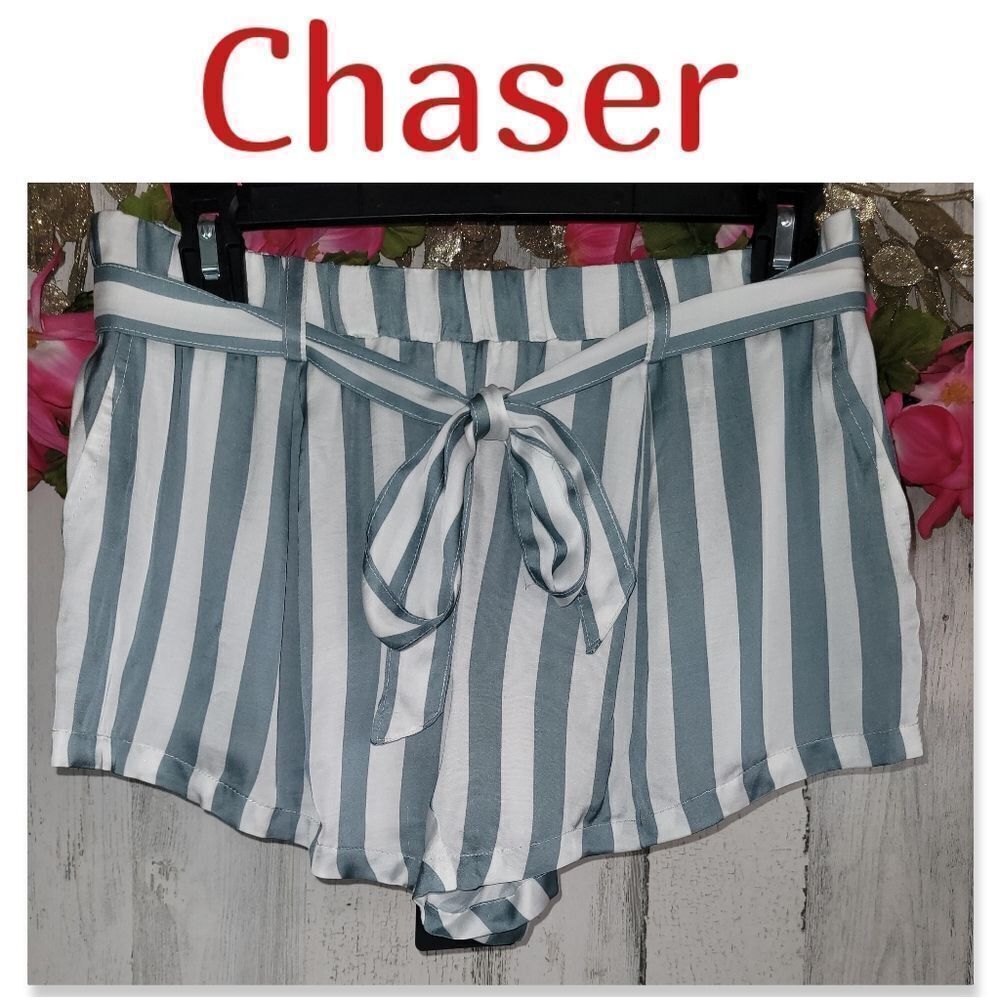 NWT Chaser Striped Shorts